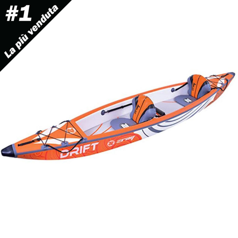 Zray Drift Kayak Jilong KIT Biposto Kayak e Canoe Sevylor Bic Sport
